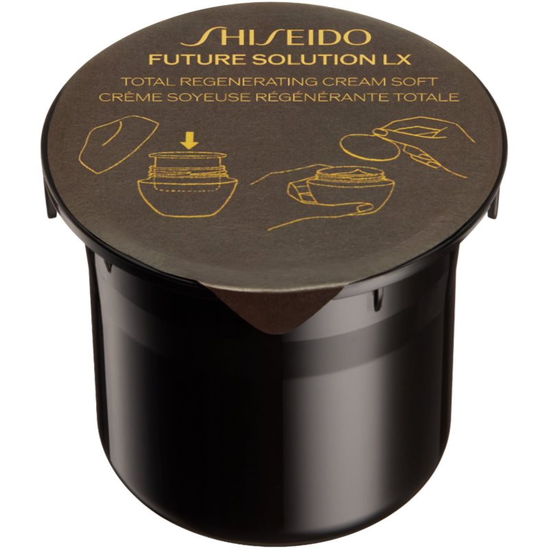 Shiseido Future Solution LX Total Regenerating Cream Soft cremă regeneratoare ușoară rezervă 50 ml