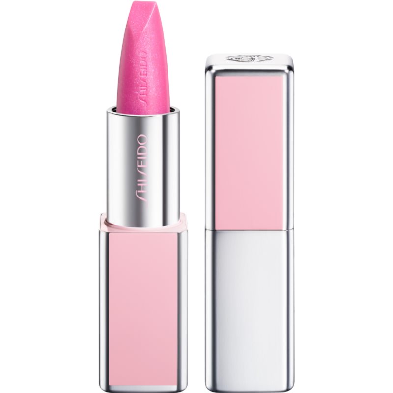 Shiseido Technosatin Pink ruj satinat culoare 02 Sparkling Pink 3.3 g