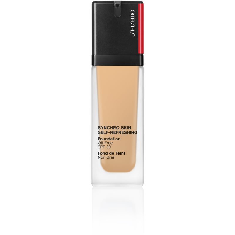 Shiseido Synchro Skin Self-Refreshing Foundation machiaj persistent SPF 30 culoare 330 Bamboo 30 ml