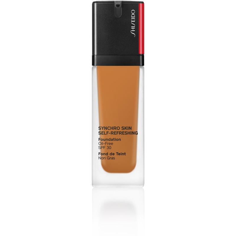 Shiseido Synchro Skin Self-Refreshing Foundation machiaj persistent SPF 30 culoare 430 Cedar 30 ml