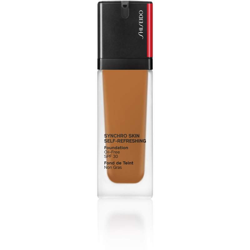 Shiseido Synchro Skin Self-Refreshing Foundation machiaj persistent SPF 30 culoare 440 Amber 30 ml