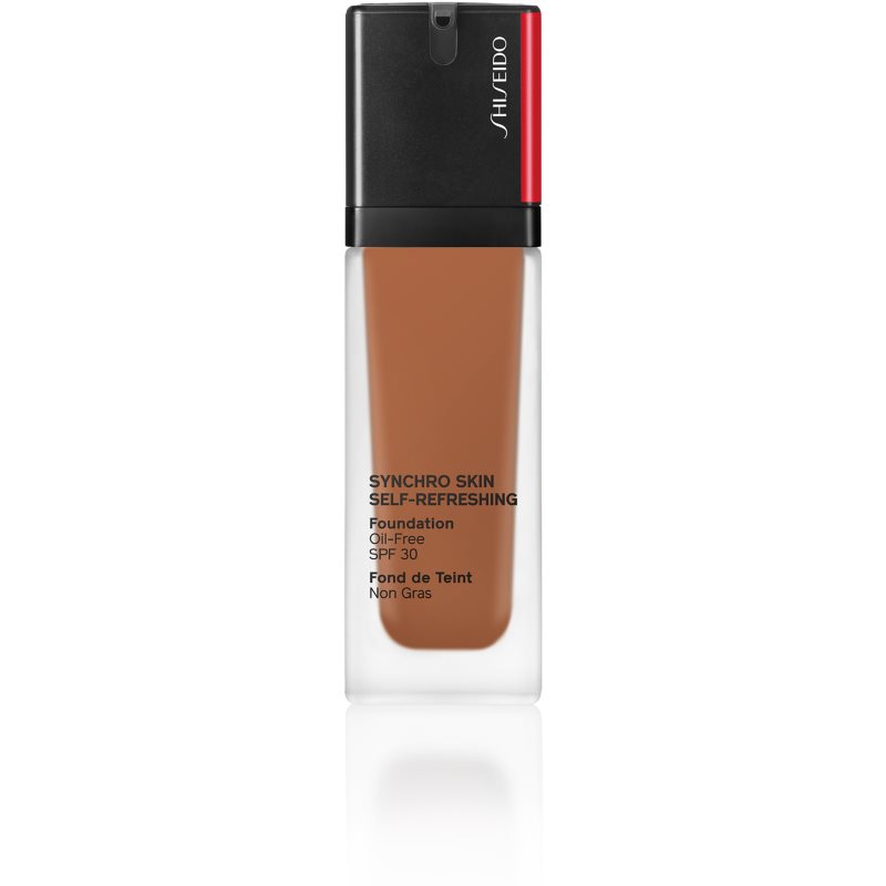 Shiseido Synchro Skin Self-Refreshing Foundation machiaj persistent SPF 30 culoare 450 Copper 30 ml