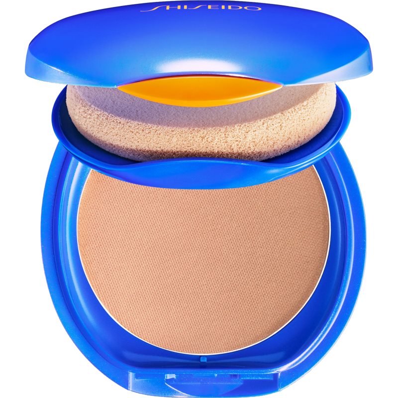 Shiseido Expert Sun Protector UV Protective Compact Foundation SPF30 makeup rezistent la apa reincarcabil culoare Medium Brown 12 g