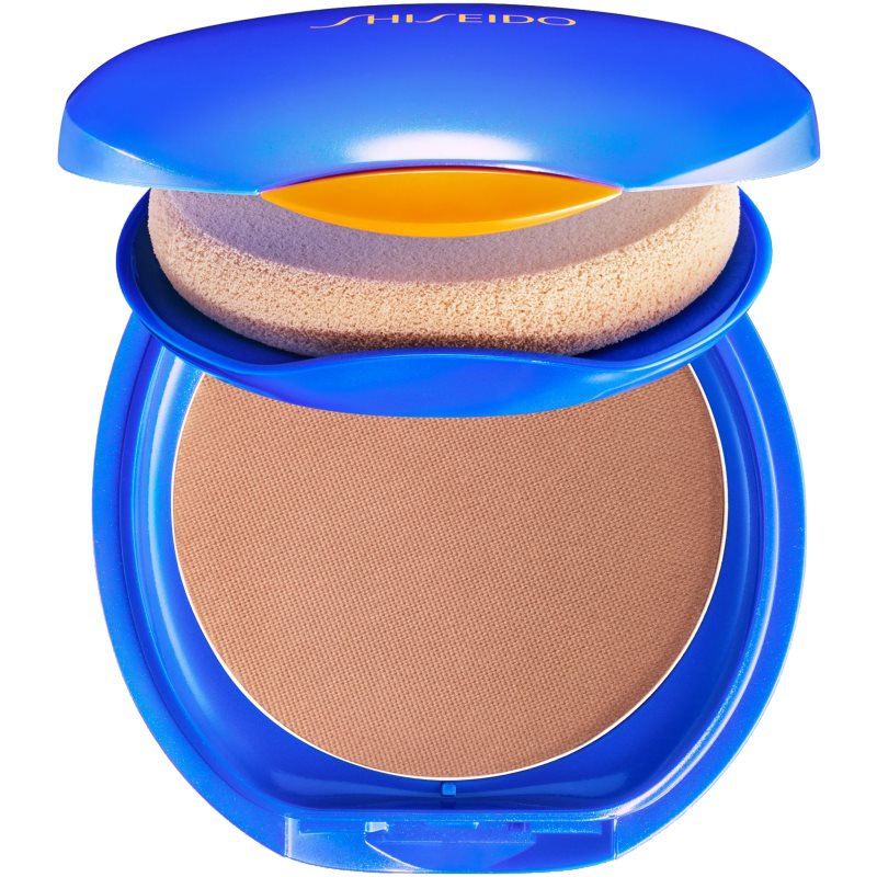 Shiseido Expert Sun Protector UV Protective Compact Foundation SPF30 makeup rezistent la apa reincarcabil culoare Dark Beige 12 g