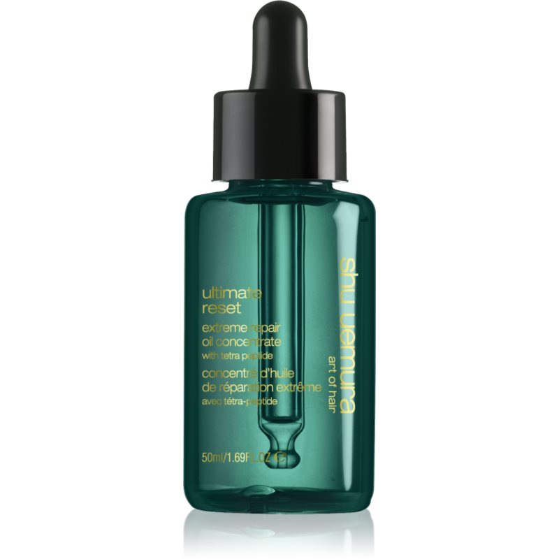 Shu Uemura Ultimate Reset ulei regenerator pentru par degradat sau tratat chimic 50 ml