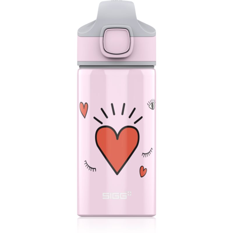 Sigg Miracle sticlă de apă pentru școală cu pai Girl Power 400 ml