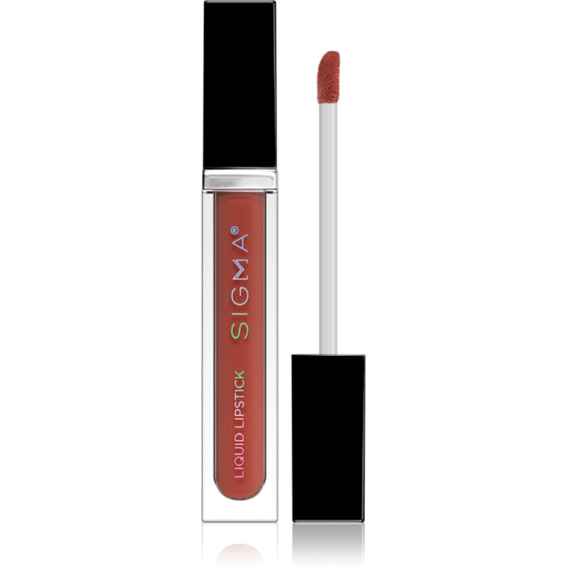 Sigma Beauty Untamed Liquid Lipstick ruj de buze lichid, mat și de lungă durată culoare Cor-De-Rosa 6 g