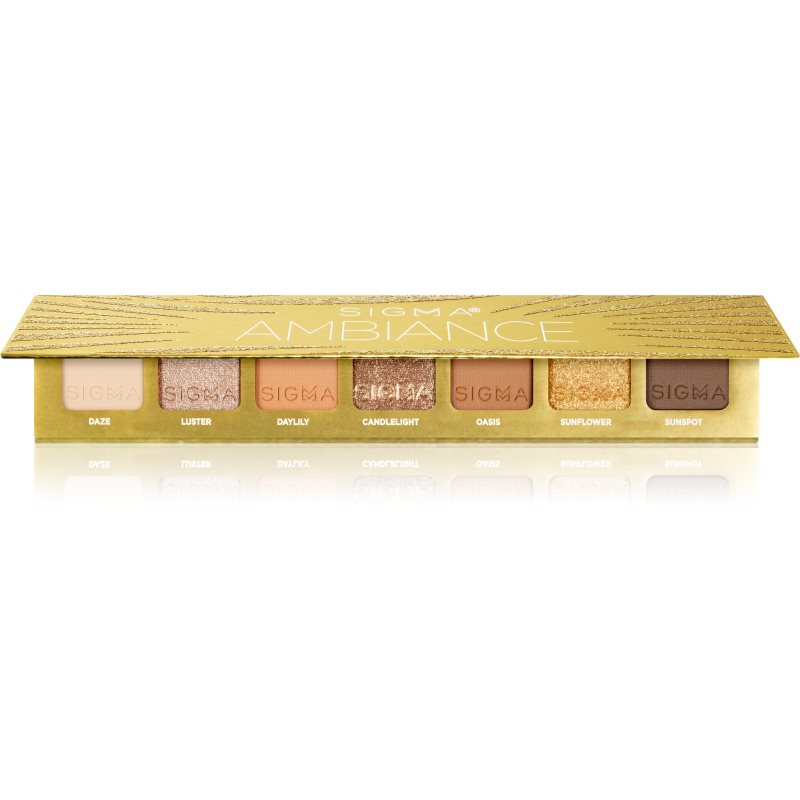 Sigma Beauty Ambiance Mini paleta farduri de ochi 7 g