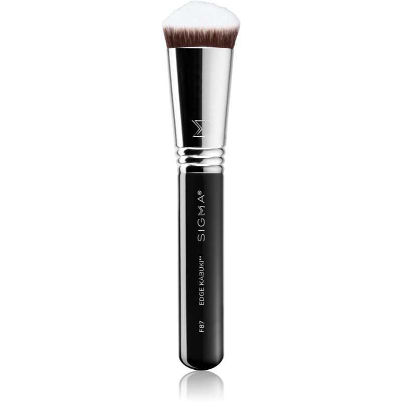 Sigma Beauty Face F87 Edge Kabuki™ Brush perie kabuki teșită 1 buc