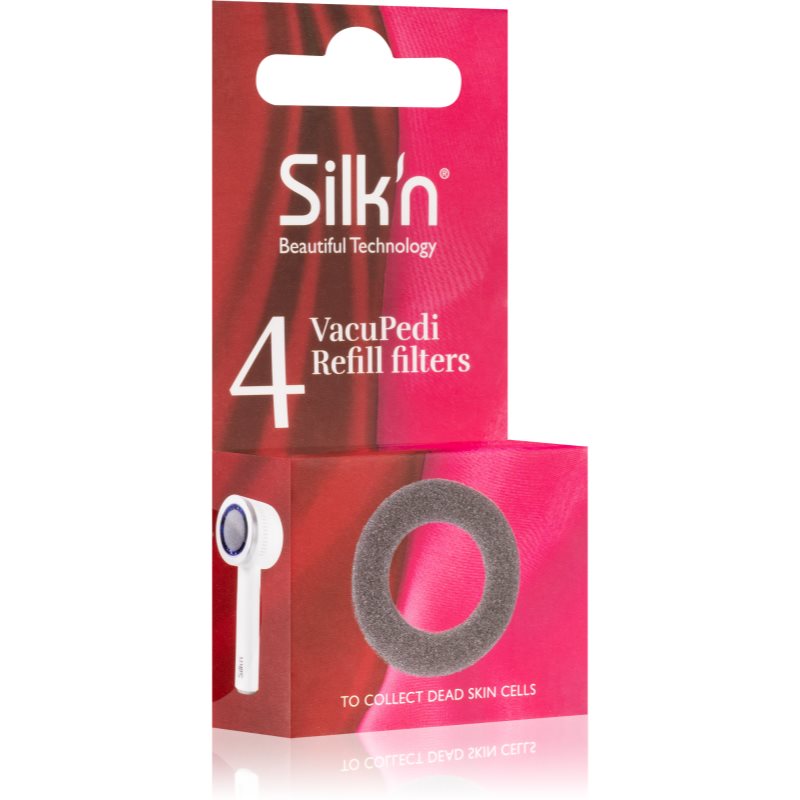 Silk'n VacuPedi Refill Filters filtre de rezervă pentru pila electrică pentru picioare 4 buc