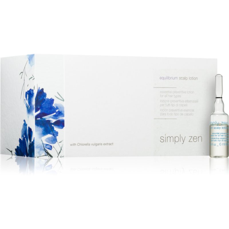 Simply Zen Equilibrium Scalp Lotion ingrijire par pentru toate tipurile de păr 8x6 ml