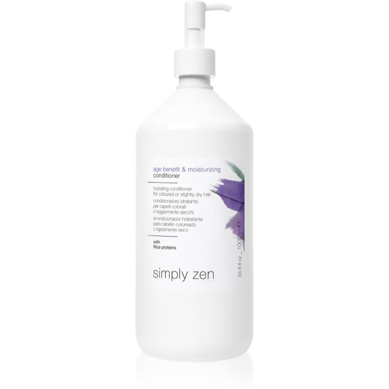 Simply Zen Age Benefit & Moisturizing balsam hidratant pentru păr vopsit 1000 ml