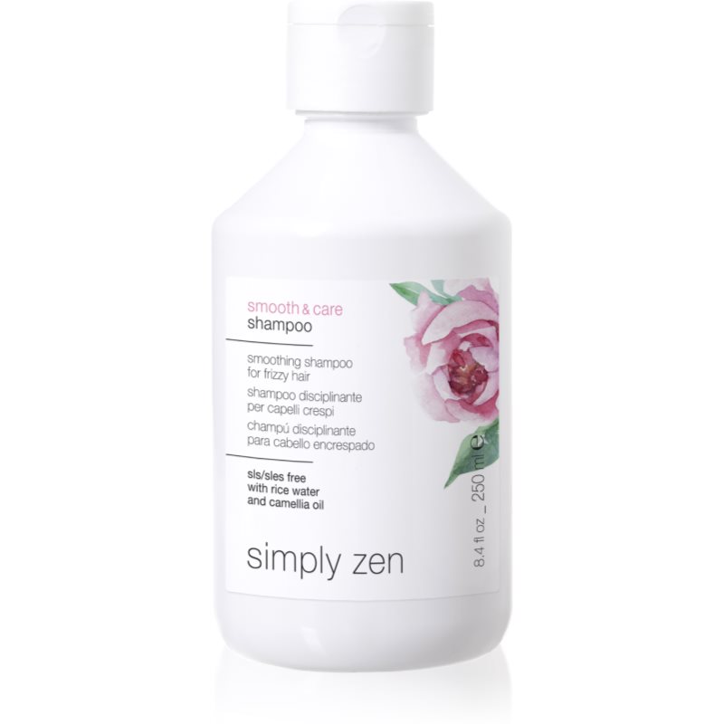Simply Zen Smooth & Care Shampoo sampon pentru indreptarea parului anti-electrizare 250 ml