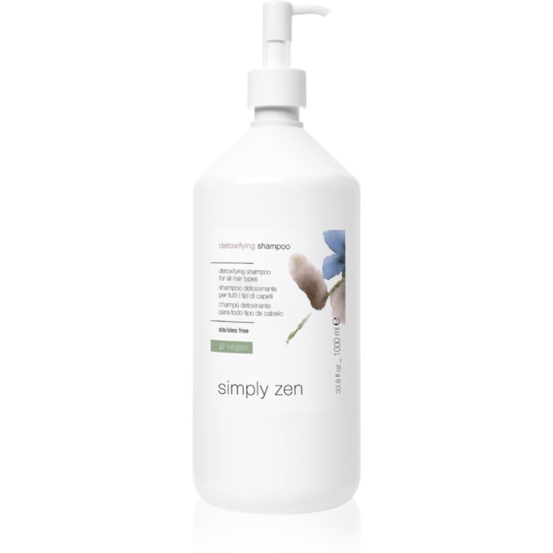Simply Zen Detoxifying șampon detoxifiant pentru curățare pentru toate tipurile de păr 1000 ml