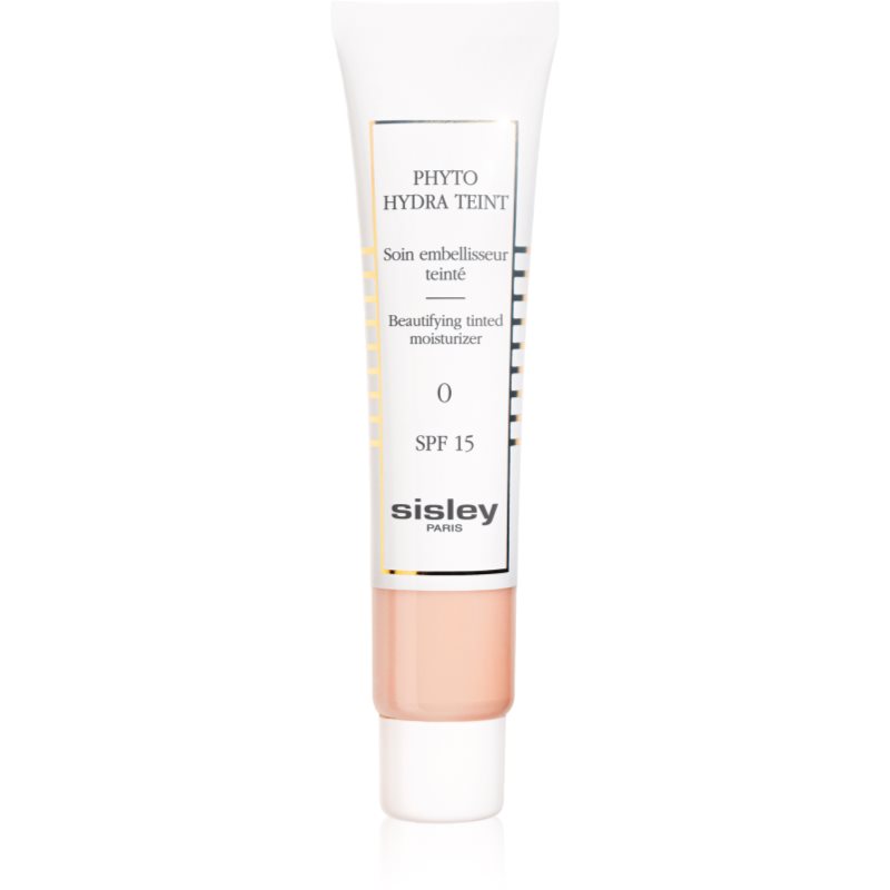 Sisley Phyto-Hydra Teint cremă hidratantă nuanțatoare, cu efect de iluminare SPF 15 culoare 0 Fair 40 ml
