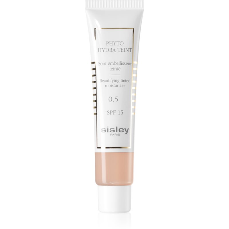 Sisley Phyto-Hydra Teint cremă hidratantă nuanțatoare, cu efect de iluminare SPF 15 culoare 0,5 Opal 40 ml