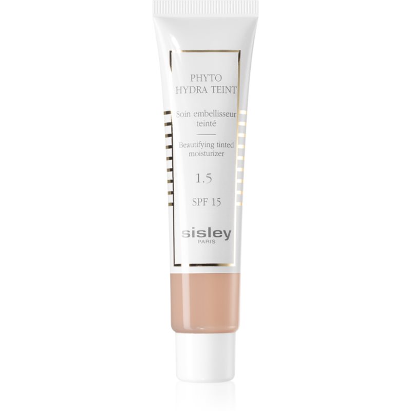 Sisley Phyto-Hydra Teint cremă hidratantă nuanțatoare, cu efect de iluminare SPF 15 culoare 1,5 Beige 40 ml