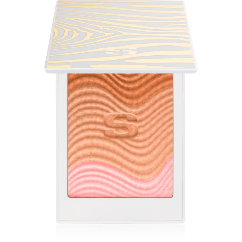 Sisley Phyto-Touche Sun Glow Powder blush cu pensula culoare Trio Miel Cannelle 11 g
