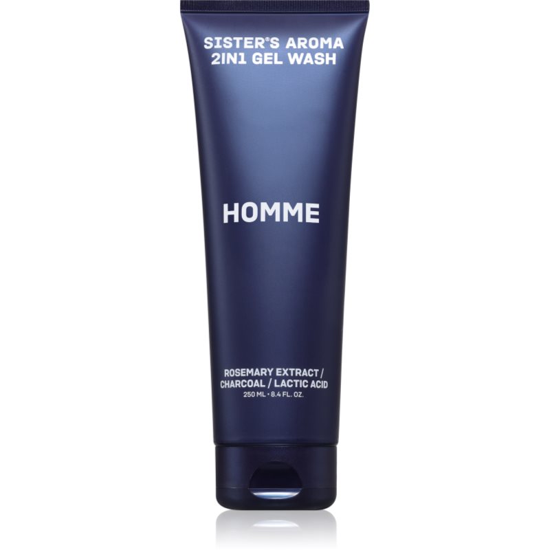 Sister's Aroma Homme Gel de duș pentru bărbați 2 in 1 250 ml