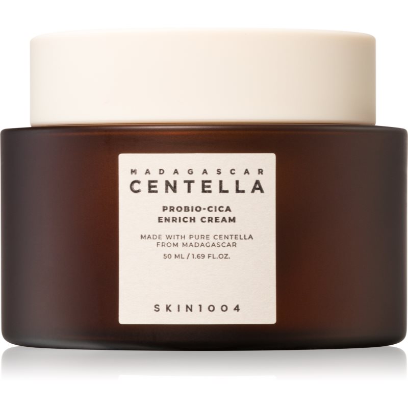 SKIN1004 Madagascar Centella Probio-Cica Enrich Cream cremă intens hidratantă pentru netezirea pielii 50 ml