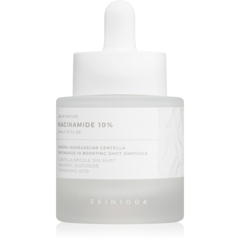 SKIN1004 Lab In Nature Niacinamide 10% Boosting Shot Ampoule ser regenerant si iluminator cu efect de hidratare 30 ml