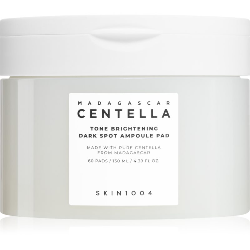 SKIN1004 Madagascar Centella Tone Brightening Dark Spot Ampoule Pad dischete de tonifiere impotriva petelor intunecate 60 buc