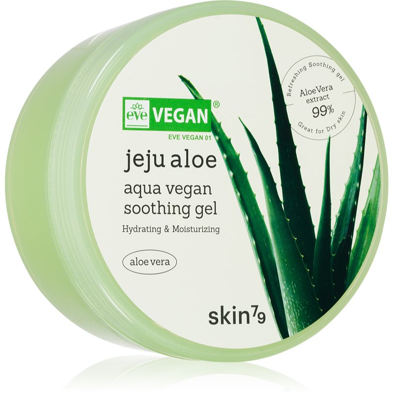 Skin79 Jeju Aloe gel hidratant cu efect de calmare cu aloe vera 300 g