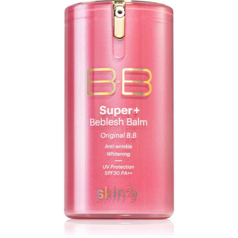 Skin79 Super+ Beblesh Balm crema BB cu efect de iluminare SPF 30 culoare Pink Beige 40 ml