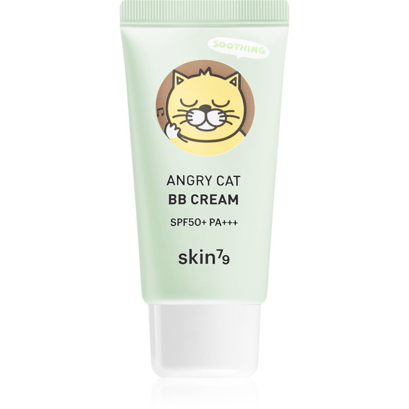 Skin79 Animal For Angry Cat BB Cream pentru imperfectiunile pielii SPF 50+ culoare Petal Beige 30 ml