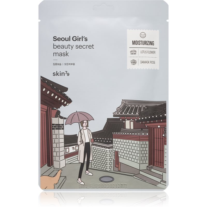 Skin79 Seoul Girl\'s Beauty Secret mască textilă hidratantă 20 g