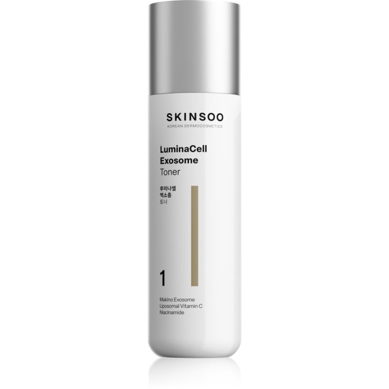 SKINSOO LuminaCell Exosome Toner tonic facial iluminator 200 ml