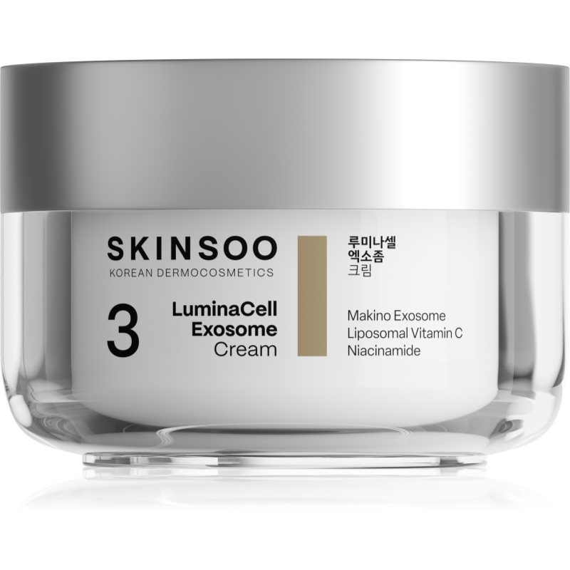 SKINSOO LuminaCell Exosome Cream cremă de față iluminatoare 50 ml