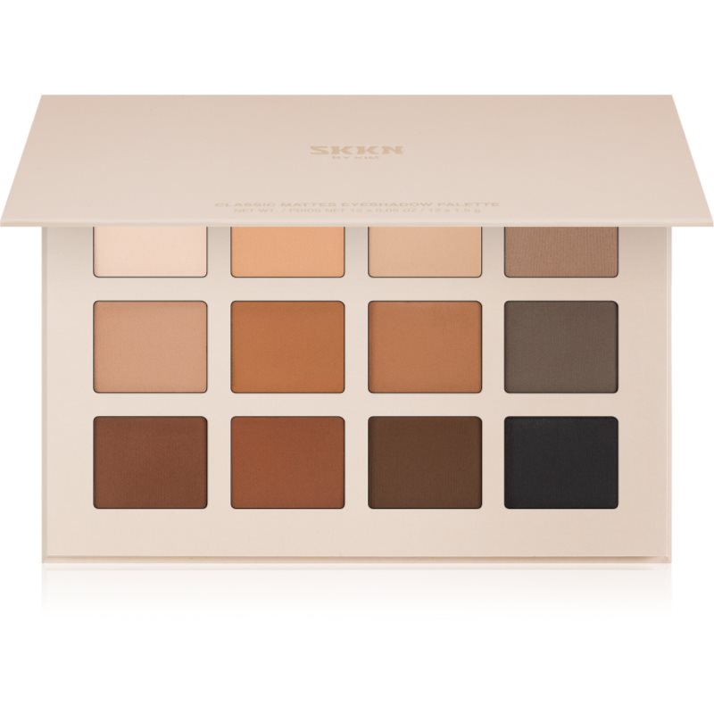 SKKN by Kim Palette Eyeshadow Classic Matte paletă cu farduri de ochi culoare Classic Matte 1 buc