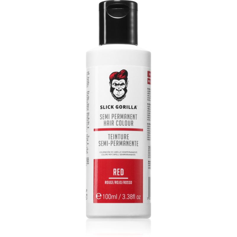 Slick Gorilla Hair Colour culoare par pentru barbati Red 100 ml Slick Gorilla Hair Colour culoare par pentru barbati Red 100 ml