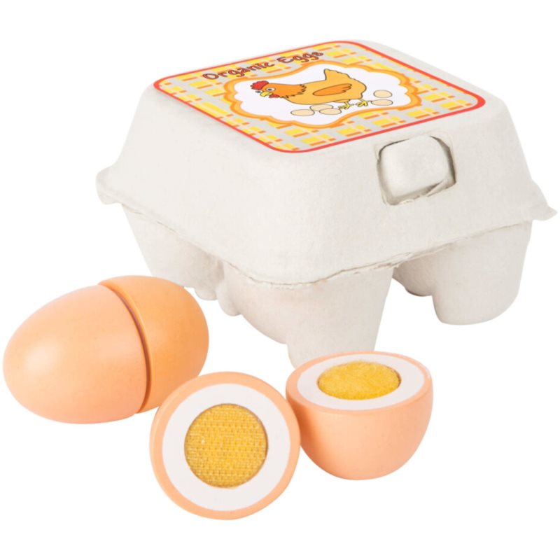 Small foot Wooden Eggs jucărie cu activități din lemn 3 y+ 4 buc Small foot Wooden Eggs jucărie cu activități din lemn 3 y+ 4 buc