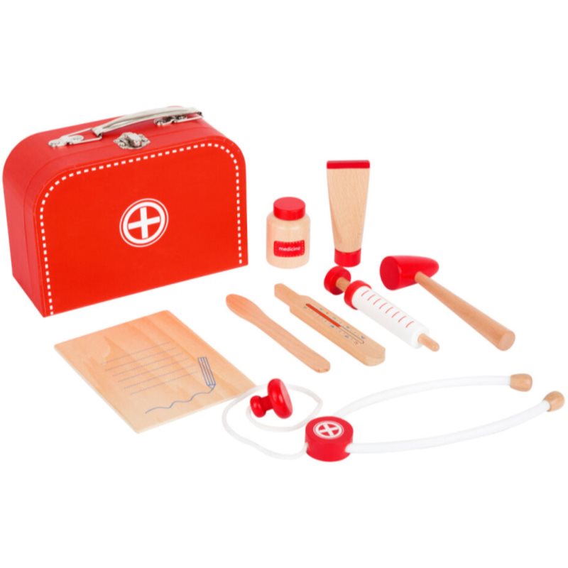 Small foot Wooden Doctor’s Kit set de jucării din lemn 3 y+ 9 buc