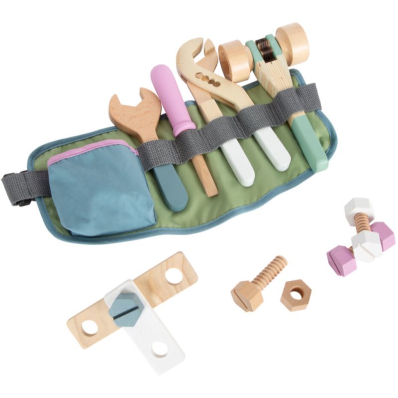 Small foot Nordic Tool Case set de jucării pentru copii 3 y+ 15 buc