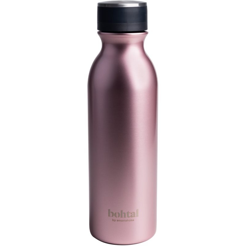 Smartshake Bohtal sticlă inoxidabilă pentru apă culoare Rose Gold 600 ml