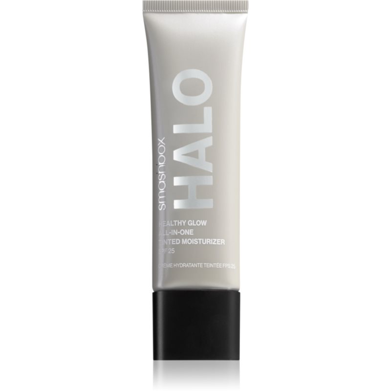 Smashbox Halo Healthy Glow All-in-One Tinted Moisturizer SPF 25 Mini cremă hidratantă nuanțatoare, cu efect de iluminare SPF 25 culoare Light Neutral 12 ml