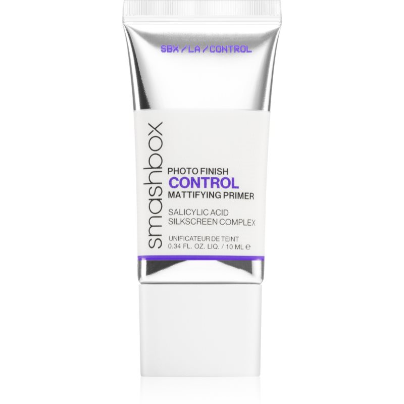 Smashbox Photo Finish Control Mattifying Primer bază de machiaj matifiantă, sub fondul de ten 10 ml