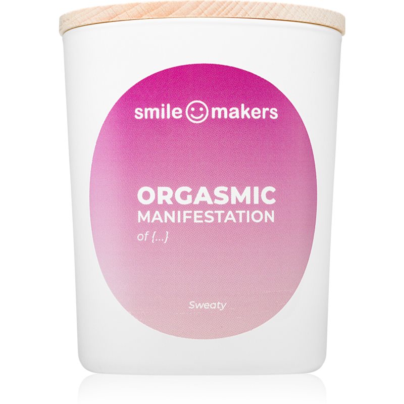 Smile Makers Orgasmic Manifestations lumânare de masaj Sweaty 180 g