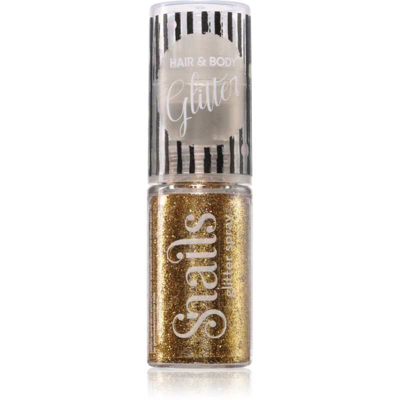 Snails Body Glitter luciu pentru corp si par Gold 10 g