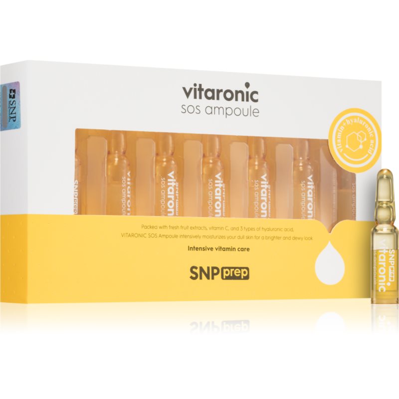 SNP Prep Vitaronic ser de reînnoire și strălucire in fiole 7x1,5 ml