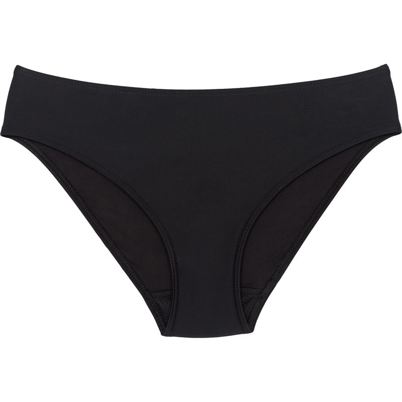 Snuggs Swimwear Recycled Nylon Light Black costum de baie menstrual marimea M 1 buc