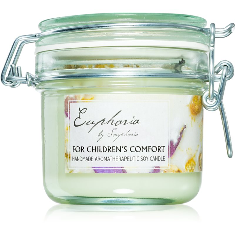 Soaphoria Euphoria lumânare parfumată parfum For Children\'s Comfort 250 ml