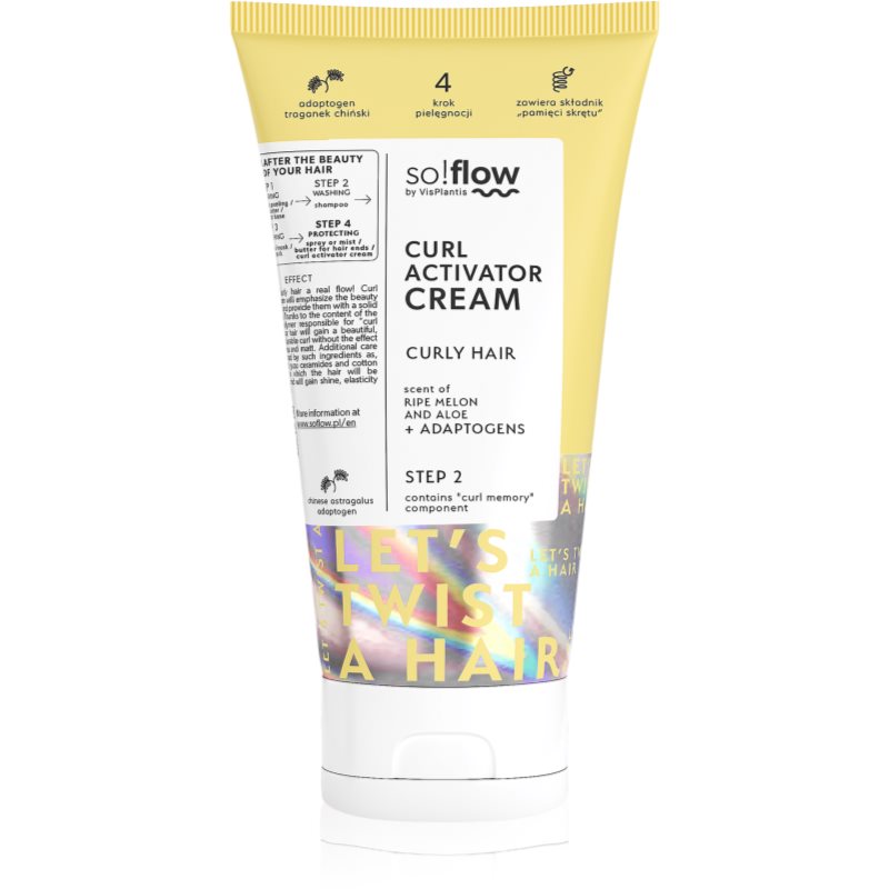 so!flow Curly Hair Curl Activator activator par cret 150 ml