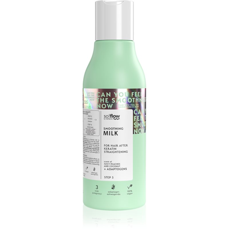 so!flow After Keratin Straightening Smoothing Milk lapte pentru păr 150 ml