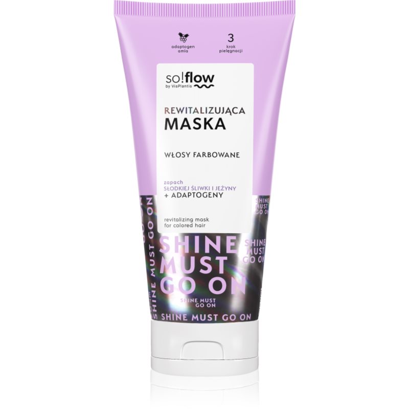 so!flow Coloured Hair Revitalizing Mask Masca revitalizanta intensivă pentru păr vopsit 200 ml so!flow Coloured Hair Revitalizing Mask Masca revitalizanta intensivă pentru păr vopsit 200 ml