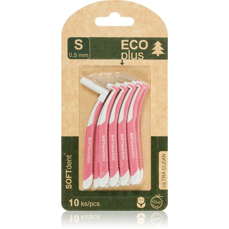 SOFTdent ECO Interdental brushes perie interdentara 0,5 mm 10 buc