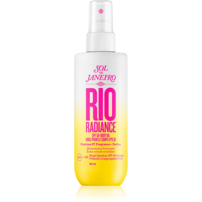 Sol de Janeiro Rio Radiance ulei pentru strălucire protectia pielii SPF 50 90 ml